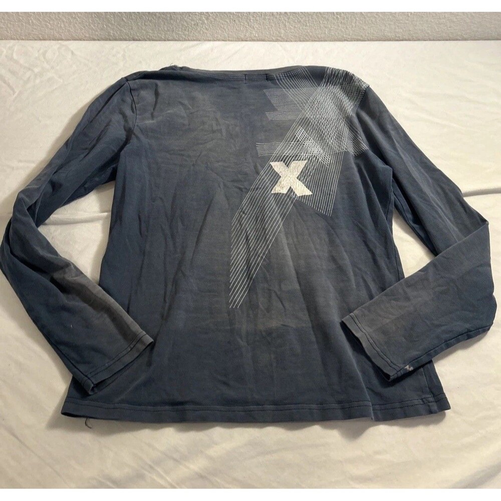 Armani Jeans Long Sleeve Juniors Large Pullover Shirt